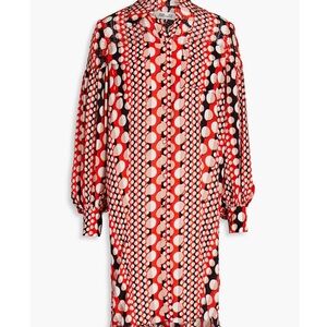 ISO Diane Von Furstenberg mini shirt dress